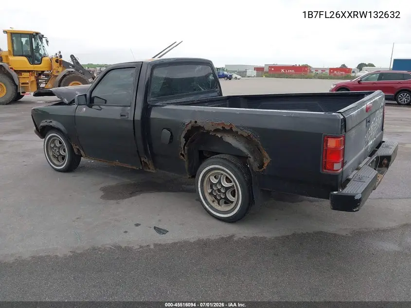 1994 Dodge Dakota VIN: 1B7FL26XXRW132632 Lot: 45516094
