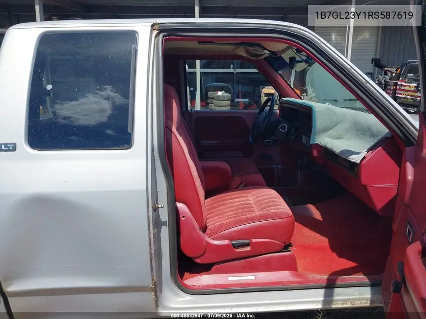 1994 Dodge Dakota VIN: 1B7GL23Y1RS587619 Lot: 45532947