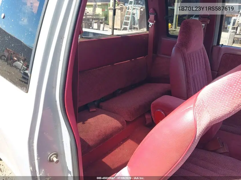 1994 Dodge Dakota VIN: 1B7GL23Y1RS587619 Lot: 45532947