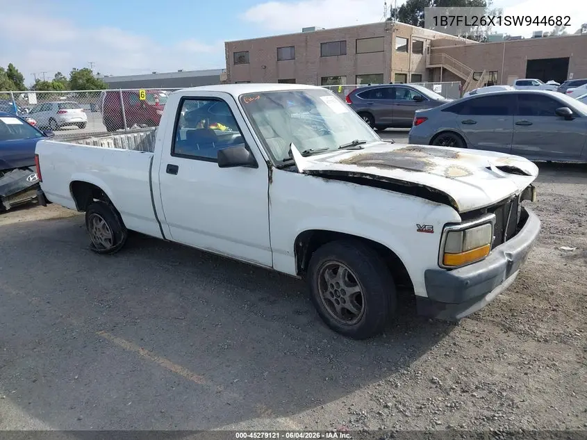 1995 Dodge Dakota VIN: 1B7FL26X1SW944682 Lot: 45279121