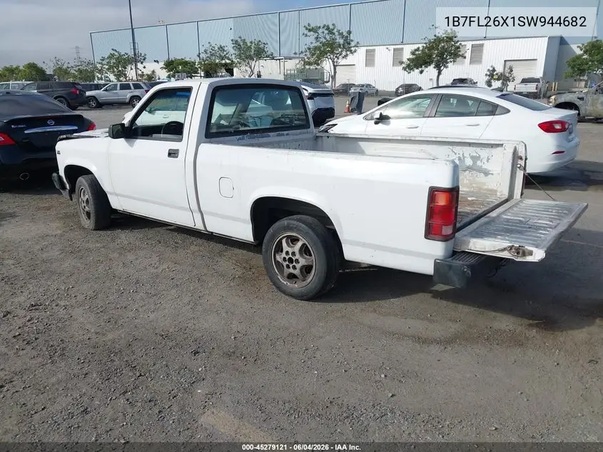 1995 Dodge Dakota VIN: 1B7FL26X1SW944682 Lot: 45279121
