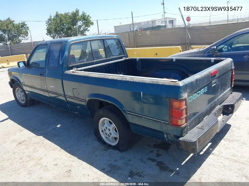 1995 Dodge Dakota VIN: 1B7GL23X9SW935477 Lot: 45595220