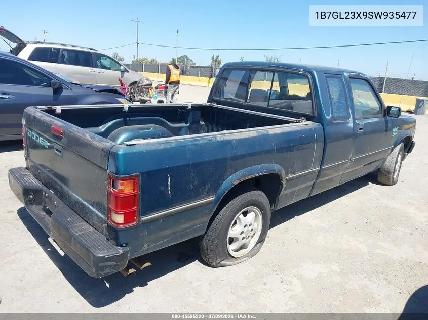 1995 Dodge Dakota VIN: 1B7GL23X9SW935477 Lot: 45595220