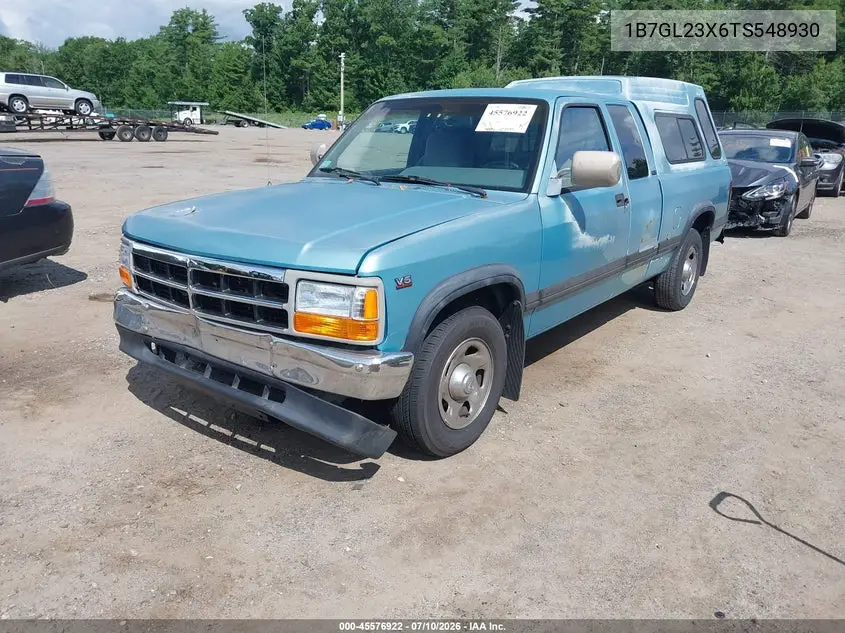 1996 Dodge Dakota VIN: 1B7GL23X6TS548930 Lot: 45576922