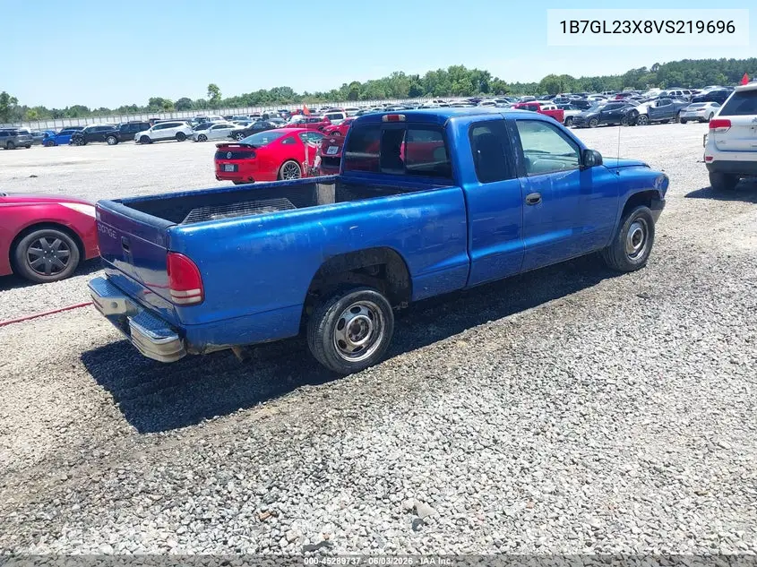 1997 Dodge Dakota Slt/Sport VIN: 1B7GL23X8VS219696 Lot: 45289737