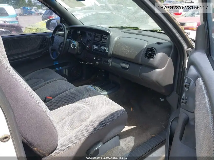 1997 Dodge Dakota Slt/Sport VIN: 1B7GG23Y5VS156117 Lot: 45293621