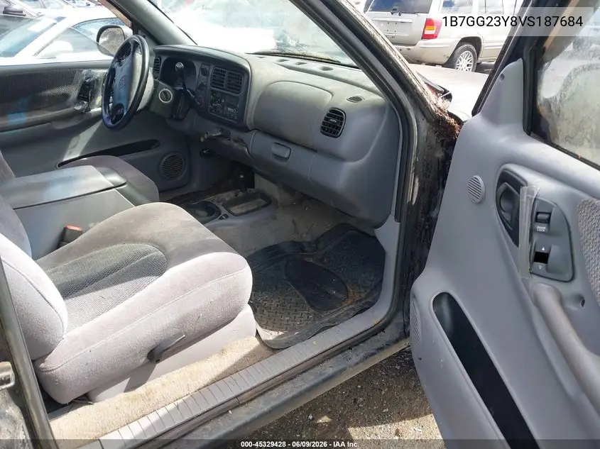 1997 Dodge Dakota Slt/Sport VIN: 1B7GG23Y8VS187684 Lot: 45329428
