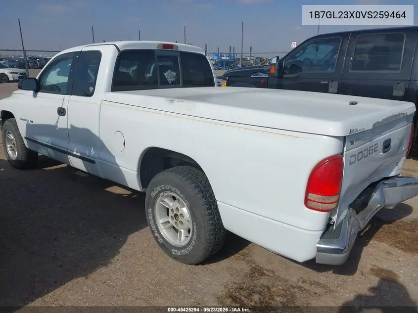 1997 Dodge Dakota Slt/Sport VIN: 1B7GL23X0VS259464 Lot: 45425294