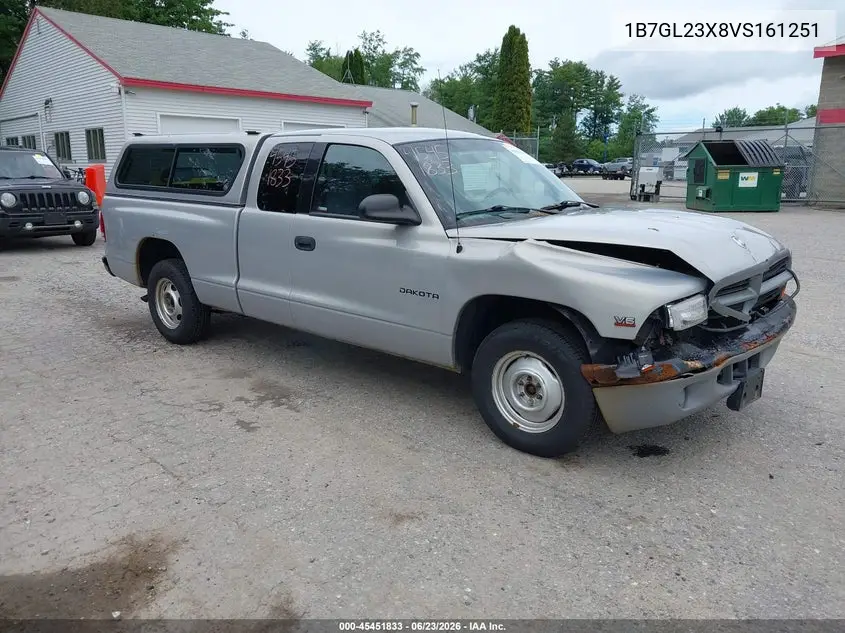 1997 Dodge Dakota Slt/Sport VIN: 1B7GL23X8VS161251 Lot: 45451833