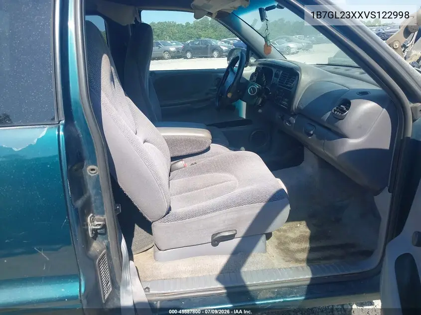 1997 Dodge Dakota Slt/Sport VIN: 1B7GL23XXVS122998 Lot: 45587800