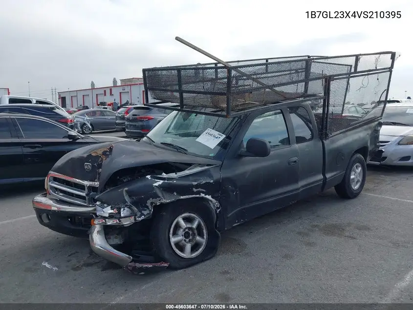 1997 Dodge Dakota Slt/Sport VIN: 1B7GL23X4VS210395 Lot: 45603647