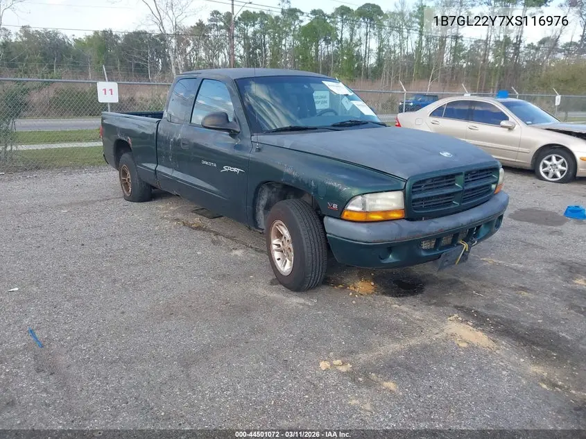 1B7GL22Y7XS116976 1999 Dodge Dakota Slt/Sport