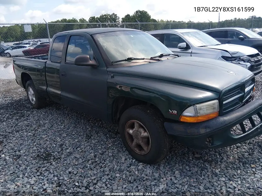 1999 Dodge Dakota Slt/Sport VIN: 1B7GL22Y8XS161599 Lot: 45460990