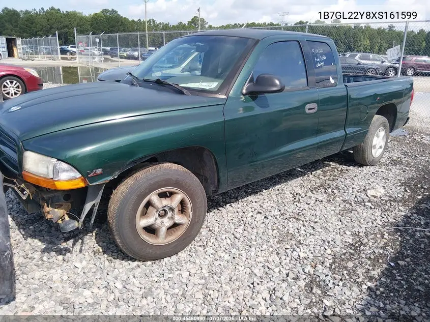 1999 Dodge Dakota Slt/Sport VIN: 1B7GL22Y8XS161599 Lot: 45460990
