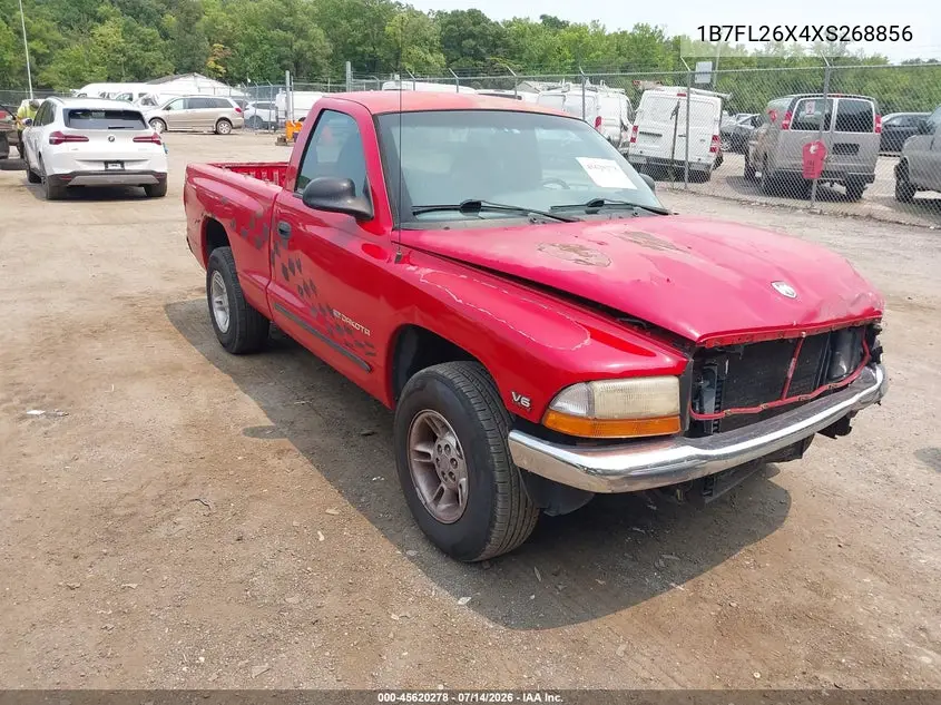 1999 Dodge Dakota Slt/Sport VIN: 1B7FL26X4XS268856 Lot: 45620278