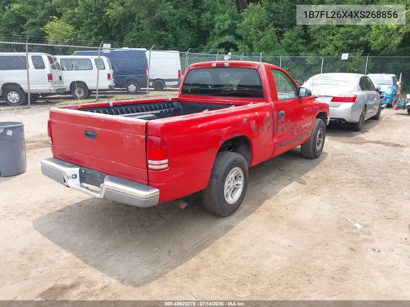 1999 Dodge Dakota Slt/Sport VIN: 1B7FL26X4XS268856 Lot: 45620278