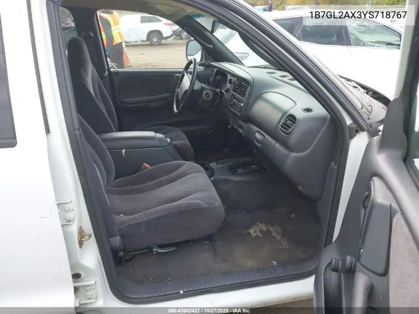1B7GL2AX3YS718767 2000 Dodge Dakota Slt/Sport
