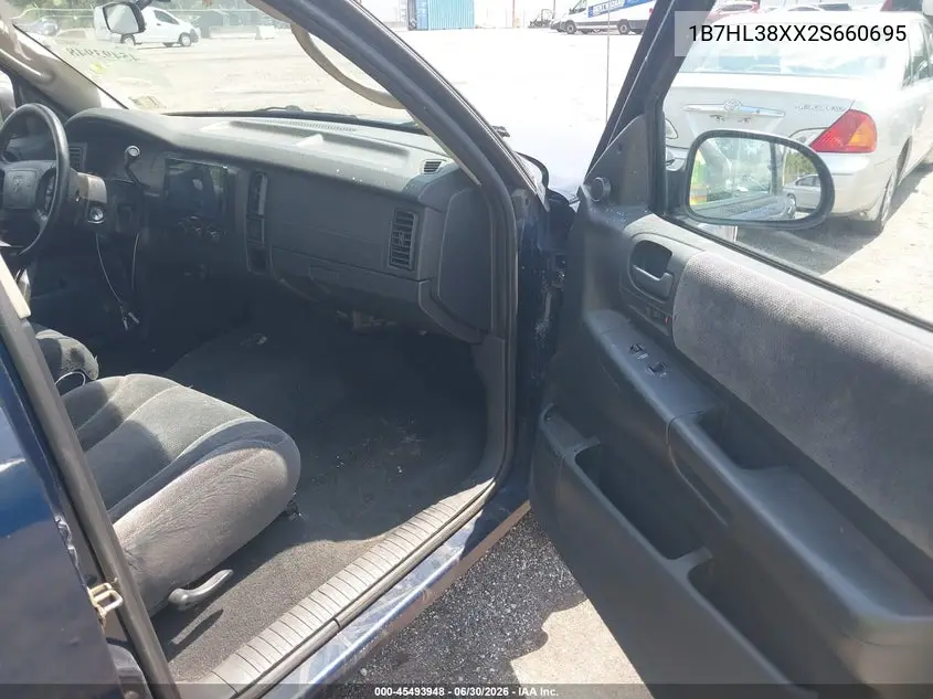 2002 Dodge Dakota Sport VIN: 1B7HL38XX2S660695 Lot: 45493948