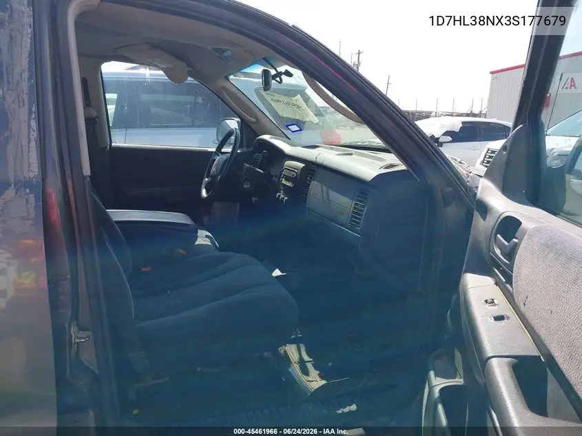 2003 Dodge Dakota Sport/Sxt VIN: 1D7HL38NX3S177679 Lot: 45461966