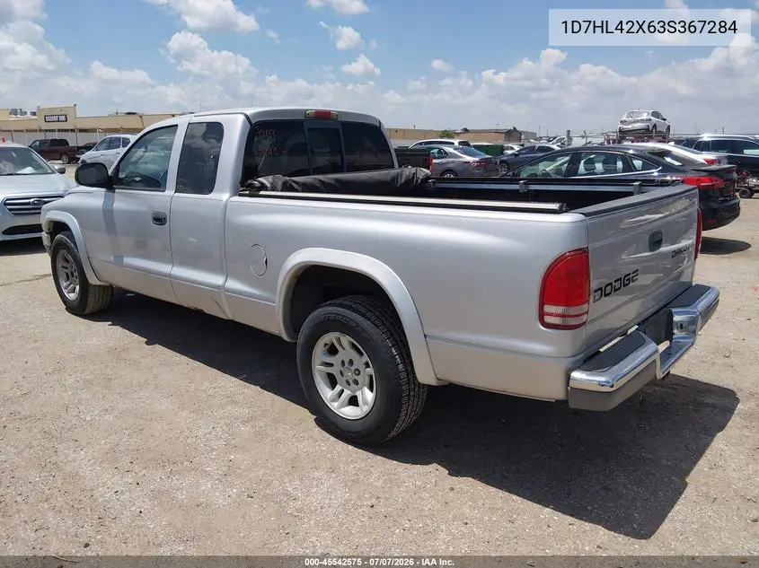 2003 Dodge Dakota Slt VIN: 1D7HL42X63S367284 Lot: 45542575