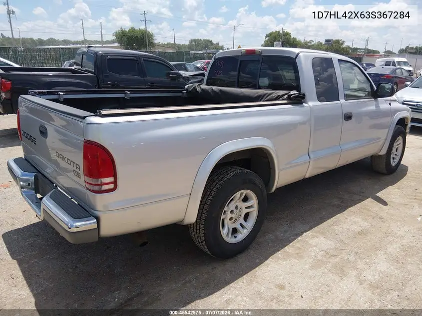 2003 Dodge Dakota Slt VIN: 1D7HL42X63S367284 Lot: 45542575