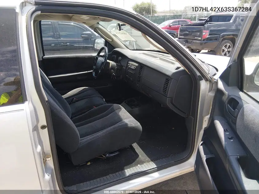 2003 Dodge Dakota Slt VIN: 1D7HL42X63S367284 Lot: 45542575