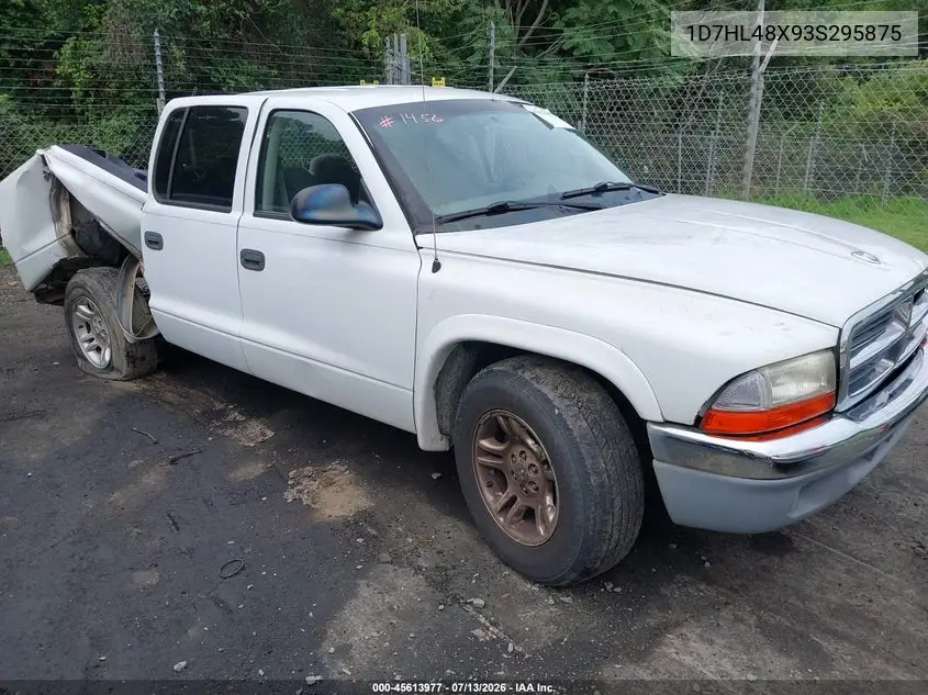 2003 Dodge Dakota Slt VIN: 1D7HL48X93S295875 Lot: 45613977