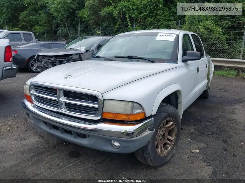 2003 Dodge Dakota Slt VIN: 1D7HL48X93S295875 Lot: 45613977