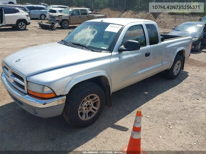 2003 Dodge Dakota Slt VIN: 1D7HL42N73S256371 Lot: 45666262