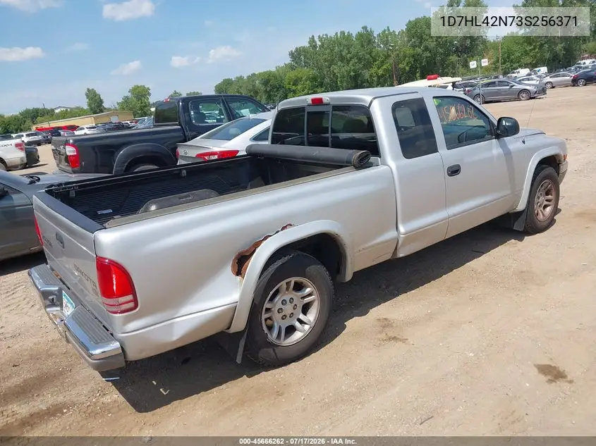 2003 Dodge Dakota Slt VIN: 1D7HL42N73S256371 Lot: 45666262
