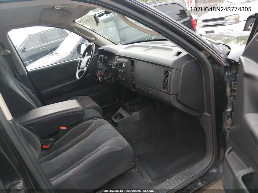 2004 Dodge Dakota Slt VIN: 1D7HG48N24S774305 Lot: 45328313