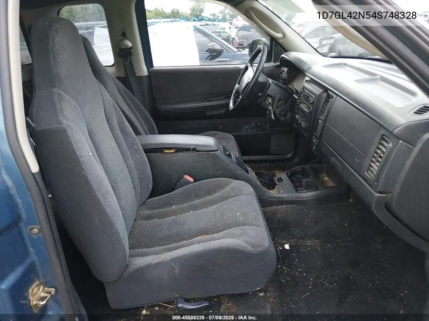 2004 Dodge Dakota Slt VIN: 1D7GL42N54S748328 Lot: 45588339