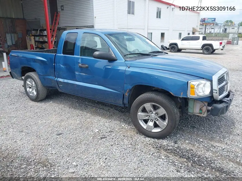 2005 Dodge Dakota St VIN: 1D7HE22KX5S309166 Lot: 45234414