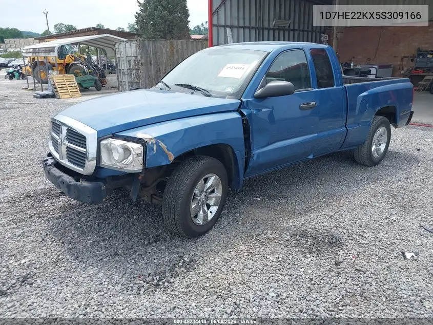 2005 Dodge Dakota St VIN: 1D7HE22KX5S309166 Lot: 45234414