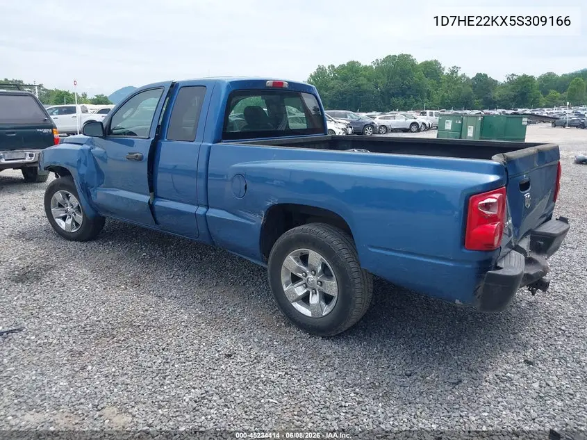 2005 Dodge Dakota St VIN: 1D7HE22KX5S309166 Lot: 45234414