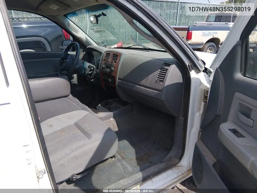 2005 Dodge Dakota Slt VIN: 1D7HW48N35S298019 Lot: 45380882