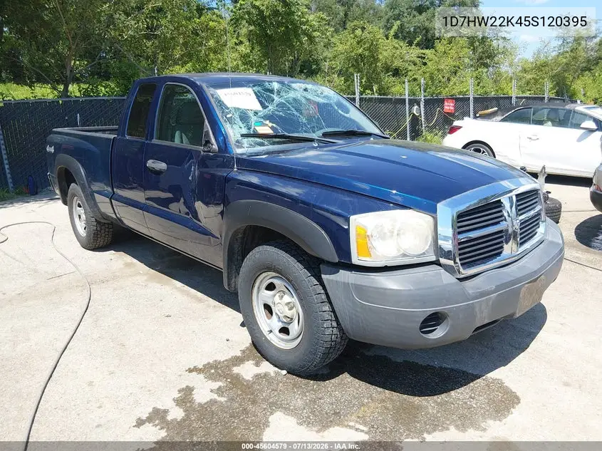 2005 Dodge Dakota St VIN: 1D7HW22K45S120395 Lot: 45604579