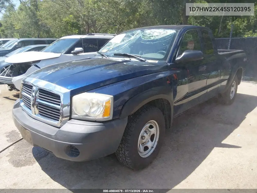 2005 Dodge Dakota St VIN: 1D7HW22K45S120395 Lot: 45604579