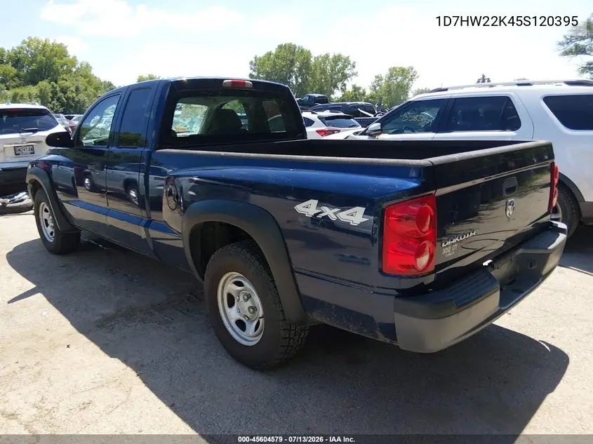 2005 Dodge Dakota St VIN: 1D7HW22K45S120395 Lot: 45604579