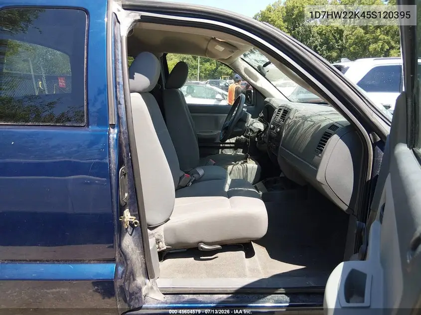 2005 Dodge Dakota St VIN: 1D7HW22K45S120395 Lot: 45604579