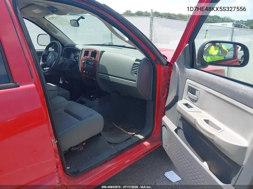 2005 Dodge Dakota Slt VIN: 1D7HE48KX5S327556 Lot: 45653970