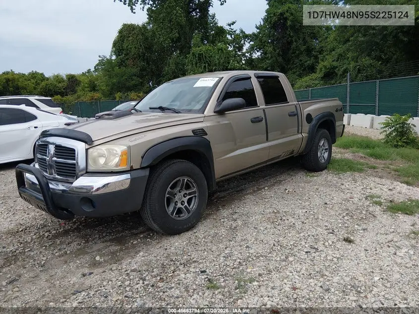 2005 Dodge Dakota Slt VIN: 1D7HW48N95S225124 Lot: 45663794