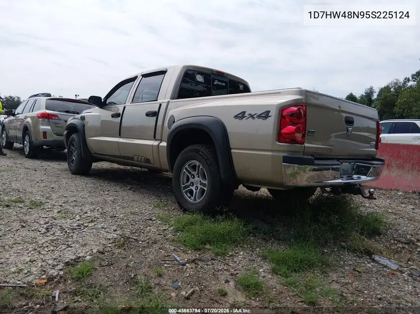 2005 Dodge Dakota Slt VIN: 1D7HW48N95S225124 Lot: 45663794