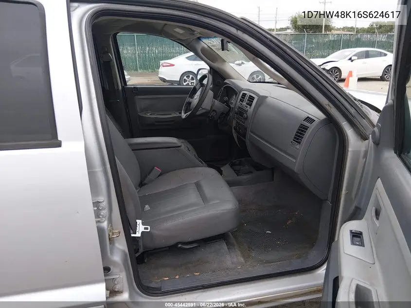 2006 Dodge Dakota Slt VIN: 1D7HW48K16S624617 Lot: 45442591