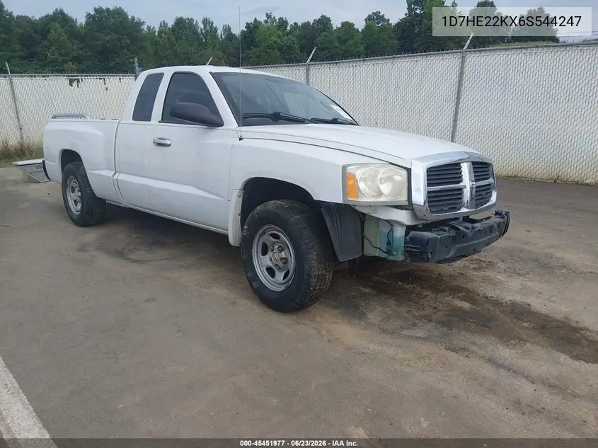 2006 Dodge Dakota St VIN: 1D7HE22KX6S544247 Lot: 45451977