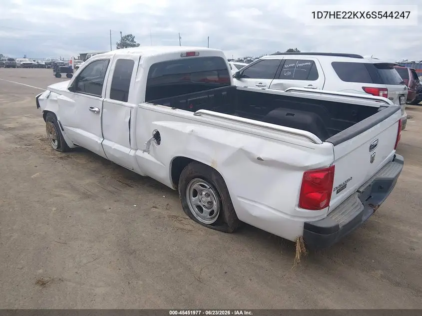 2006 Dodge Dakota St VIN: 1D7HE22KX6S544247 Lot: 45451977