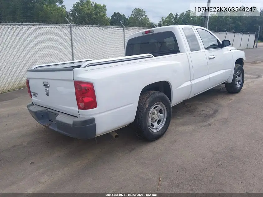 2006 Dodge Dakota St VIN: 1D7HE22KX6S544247 Lot: 45451977