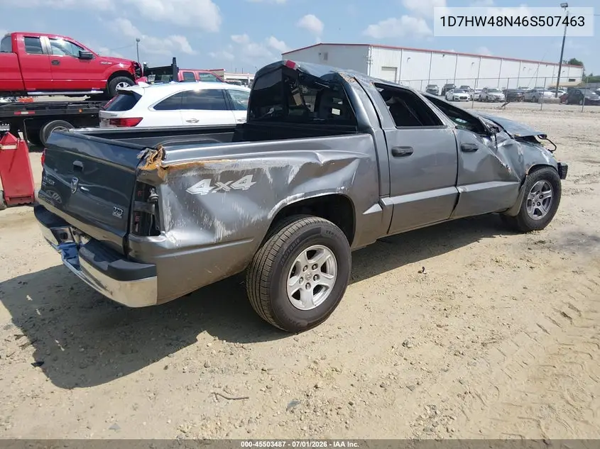2006 Dodge Dakota Slt VIN: 1D7HW48N46S507463 Lot: 45503487