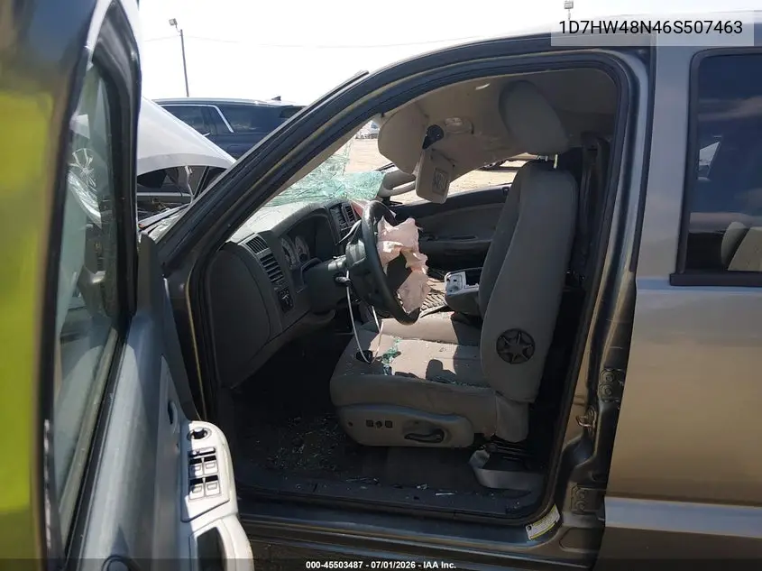 2006 Dodge Dakota Slt VIN: 1D7HW48N46S507463 Lot: 45503487