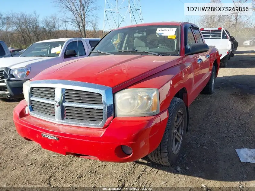 1D7HW28KX7S269856 2007 Dodge Dakota St